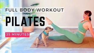 Full Body Workout for Women Over 50  | 35 Minute At Home Pilates with a Deep Stretch to Finish