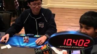 [Former WR] 9.90 World Record Square-1 Average by Brandon Lin