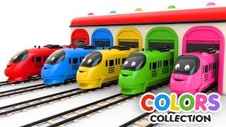 Colors for Children | Toy Trains - Colors Videos Collection