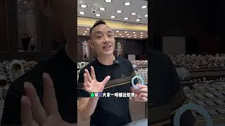 春带彩翡翠手镯，五位数春彩手镯效果蜕变。