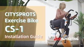 Installation Guide - How to Install CITYSPORTS Exercise Bike CS 1