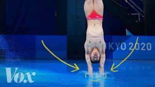How Olympic divers make the perfect tiny splash