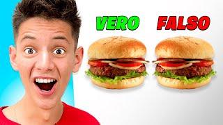 CIBO FINTO vs REALE CHALLENGE! *Trova le Differenze*