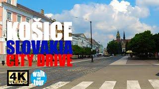 Driving in Košice, Slovakia in 4K UHD (60 fps)