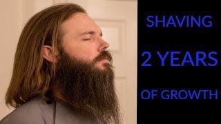 Shaving a 2 Year Beard!