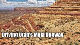 Scary Drive Up Utah's Moki Dugway