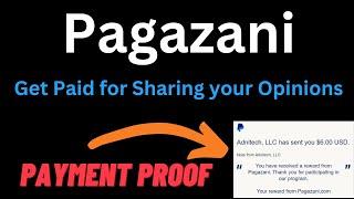 Pagazani - Get Paid for Sharing your Opinions (Payment Proof)