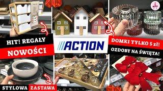 ACTION CUDNE DOMKI!  STYLOWE REGAŁY ️ TANIE ŚWIECZNIKI ️ MNÓSTWO NOWOŚCI!!! 