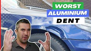 Worst Aluminium Dent | Paintless Dent Removal