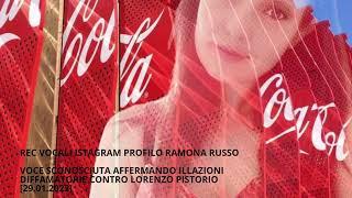 Ramona Russo rec #ig voce sconosciuta affermando illazioni diffamatorie contro Lorenzo Pistorio