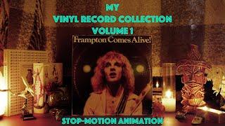 Stop-Motion Animation | Vinyl Record Collection with Music by Tyler Collins