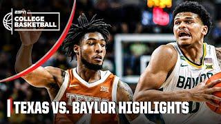 Texas Longhorns vs. Baylor Bears | Full Game Highlights | ESPN College Basketball