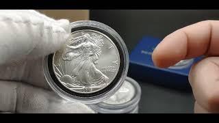 American Silver Eagle collection unboxing 10/22/22