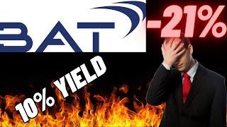 52 Week Low And 10% Yield But Is BTI/BATS UNDERVALUED? | British American Tobacco Stock Analysis! |