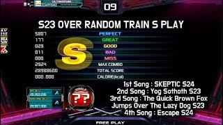 운 없어도 개잘하면 됨 ㅋㅋ (S23over RANDOM TRAIN S)