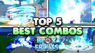 I Found The TOP 5 BEST Combos For PVP/Bounty Hunting... (Blox Fruits)
