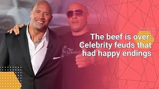 The beef is over: Celebrity feuds that had happy endings #tvcelebrity #tv