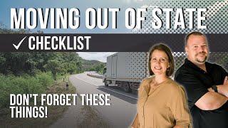 Moving Out of State Checklist