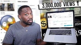 How Much YouTube Paid Me for a 3 MILLION Viewed Video | I AM RIO P.