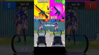 M416 vs M16A4 Comparison in PUBG MOBILE #bgmi #zodking #pubgmobile #gaming #mobilegame