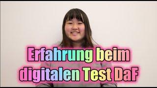 Meine Erfahrung beim digitalen Test DaF