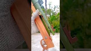 wonderful Slingshots Using from Bamboo #bamboo #Slingshots #DIY