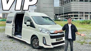 2025 Toyota Hiace VIP Luxury Class Review Cambodia