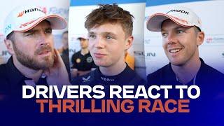 "Crazy and chaotic!"  | Formula E drivers react to the SUN MINIMEAL Berlin E-Prix