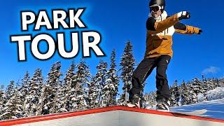 A Snowboard Tour of the Blackcomb Terrain Park