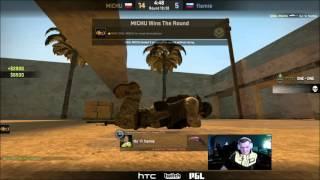 Flamie giving up vs MICHU 1v1