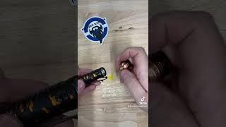 Unboxing the i5T EOS Pumpkin Stain Flashlight from Olight