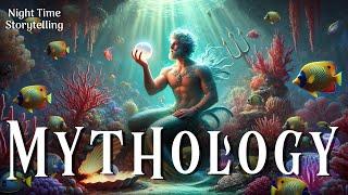 Mythology Story for DEEP SLEEP - The Tranquil Triton's Tides - Storytelling with Ocean Sound