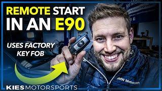 Remote Start in a BMW E90 328i DIY*! OmegaLink OL-RS-BM1 with Your BMW Key Fob!