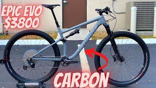 FULL CARBON SPECIALIZED EPIC EVO ONLY $3800?? 2021 SPECIALIZED EPIC EVO CARBON (ONE TRAIL BIKE?)