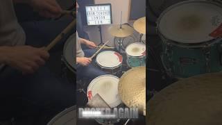 4-way coordination drumming by Chema Sacristan (Disco groove + 3/2 Rumba clave