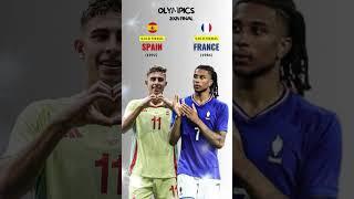 Spain vs France on Olympics 2024 final