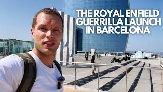 The Royal Enfield Guerrilla 450's Global Launch in Barcelona