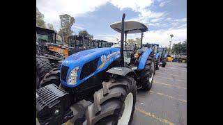 3 NUEVOS TRACTORES NEW HOLLAND LLEGAN A  TD5.90 TD5.100 TD5.110  CABINA Y SIN CABINA POTENCIA