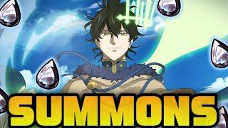 THE RATES ARE BROKEN!!! SPIRIT DIVE YUNO SUMMONS! PART 2! | Black Clover Mobile