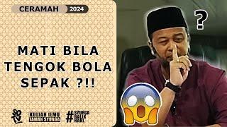 SYAMSUL DEBAT | MATI BILA TENGOK BOLA SEPAK ?!!