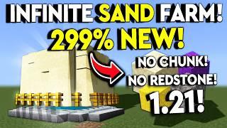 BEST 1.21 INFINITE SAND FARM! Minecraft Bedrock MCPE/Xbox/PS4/Nintendo Switch/Windows 10