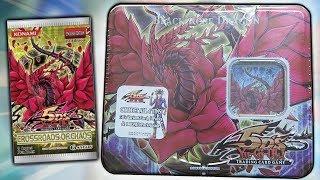 Best YuGiOh 2008 BLACK ROSE DRAGON TIN OPENING! 1st Edition Crossroads of Chaos Packs!