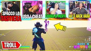 KAAAT USA le HACK di NASCOSTO e gli ONES mi TROLLANO su FORTNITE! (sono sbalordito)