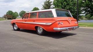 Four 4 Door Nomad ? That's CORRECT ! 1961 Chevrolet Station Wagon on My Car Story with Lou Costabile