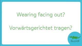 Vorwärtsgerichtet tragen? | Wearing your baby facing out?