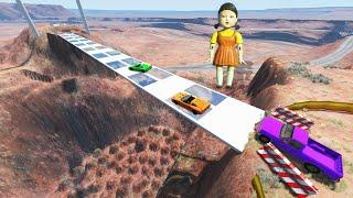 New Bridge For Squid Game | BeamNG Drive | BimTestCrash