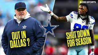 Cowboys shutting CeeDee Lamb down for the season, Jerry Jones discussing future with Mike McCarthy