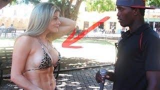 Are All Guys Perverts??? (Boobs Prank With Hot Girl)