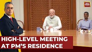 High-Level Meeting At PM Modi's Residence, HM Shah, EAM Jaishankar & NSA Ajit Doval At 7LKM