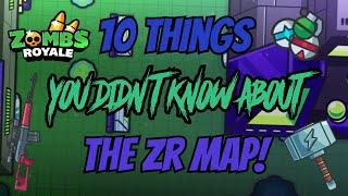 10 Things You Didn't Know About the ZombsRoyale.io Map!